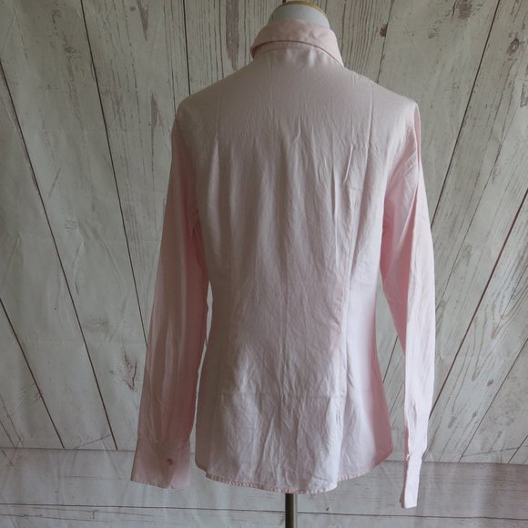 Hawes & Curtis Jermyn Street London Classic Button Down Long Sleeve Shirt Sz 12 - Picture 3 of 5